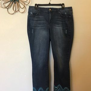 crown & ivy skinny jeans